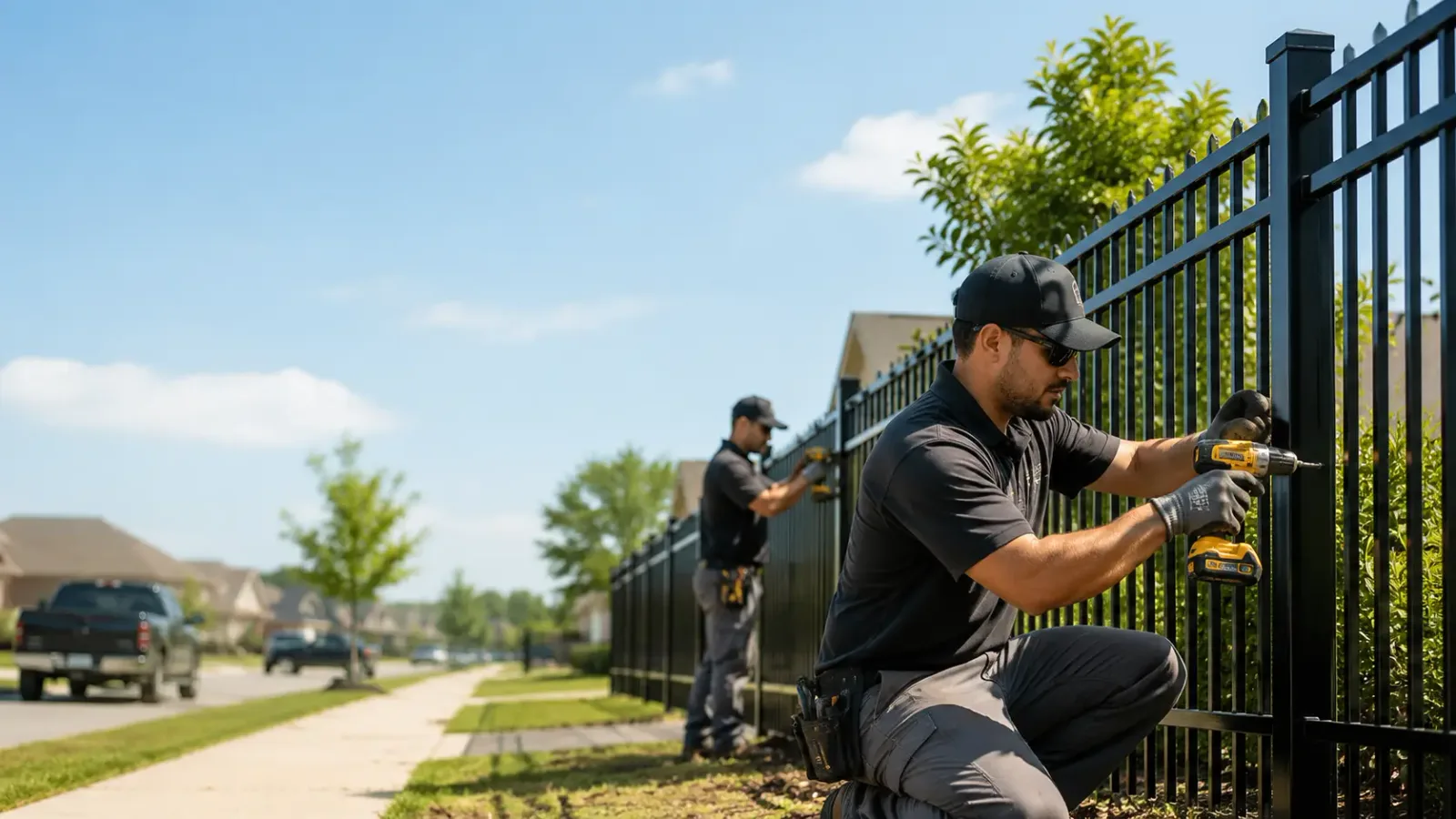 Metal Fence Installation in Gretna, VA